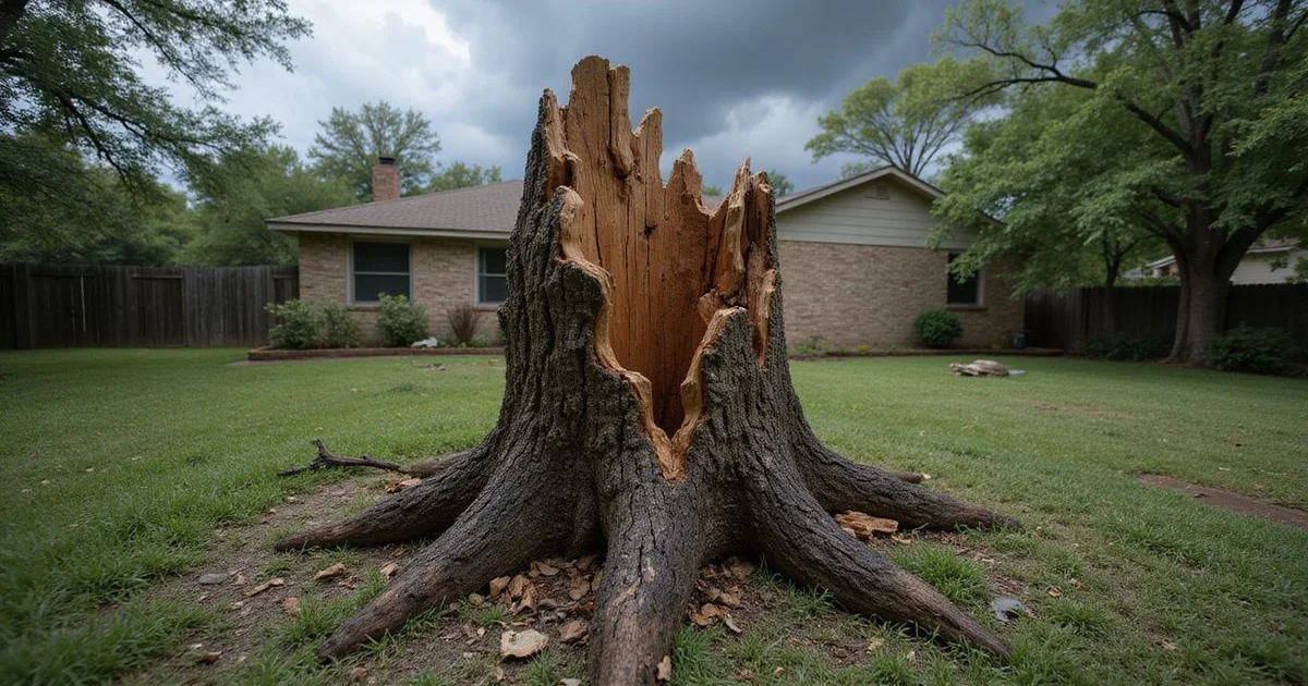 Storm Damage Stump Removal: What Austin Homeowners Should Do First